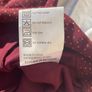 Zilch Amsterdam Plum Burgundy Polka Dot Jersey Soft Blazer Jacket Size XL Image 5
