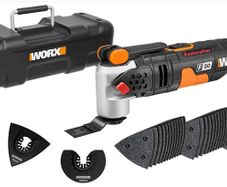 Worx WX681 F50 450W Sonicrafter Corded Multi Tool with 40 Accessories