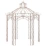 Garden Pavilion Antique Brown 3 m Iron Image 2
