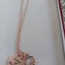Gold colour chain and pendant Image 2