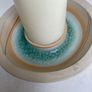 Diem pottery candle holder Image 2