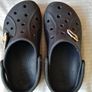Classic crocs with quees jibbitz and butterfly Black Size 4 eu 37 in excellent condition Image 6
