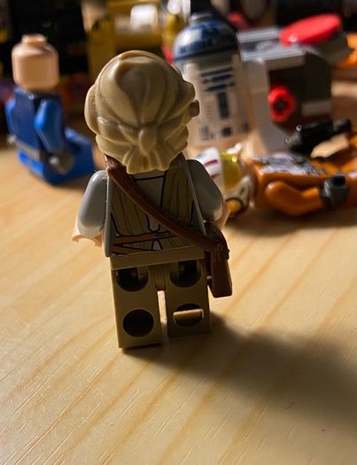 LEGO Minifigure Rey Dark Tan Tied Robe sw0677 Star Wars E60