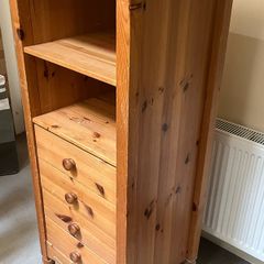 FREE: Wooden Drawer Chest & Shelf Unit