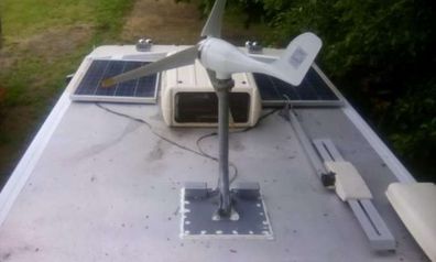 12V 5 Blades Charge Controller 500W With Controller Small Wind Turbine For Home Use Low Noise High Efficiency