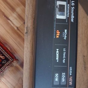 lg sound bar never used,