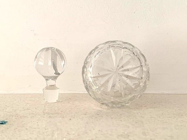 Vintage Czech Crystal Decanteur