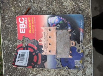 New 2001 susuzki gsxr 760 front brake pads ebs