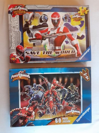 Power Rangers Jigsaws