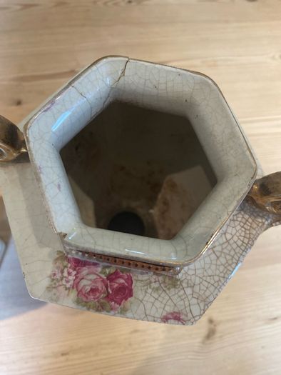 Pair vintage vases