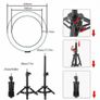10" LED Ring Light Dimmable Lighting Kit Image 5