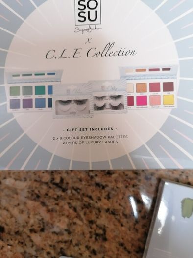 Makeup Gift Set Sosu Eyeshadow Lashes Set