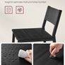 2 x Bar stools vintage black Image 3