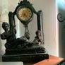 Clock, figures, Display Cabinet Image 7