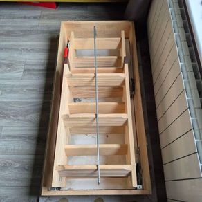 attic staire (stairs)
