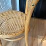 Set of 4 vintage Thonet bentwood cane bistro chairs Image 6