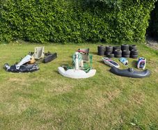 Karting parts,frames and spares