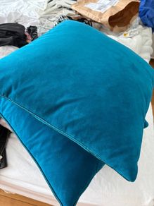 velvet cushions