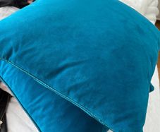 velvet cushions
