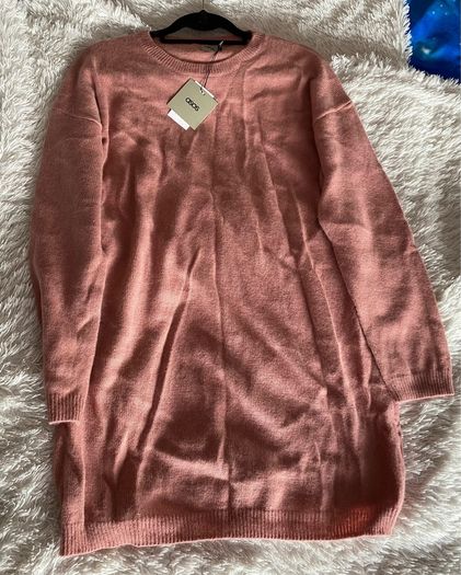 ASOS soft jumper and scarf.