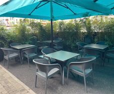 Commercial Grade Parasols (x2)