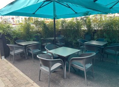 Commercial Grade Parasols (x2)