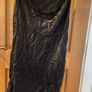 Black satin ruffled skirt size 18 Image 2