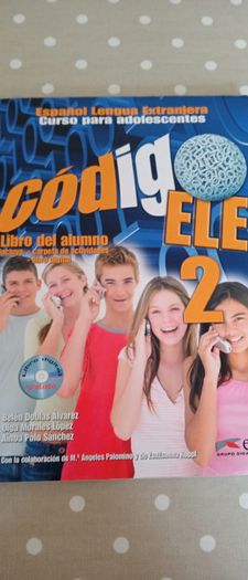 Secondary school Spanish school book coding ele