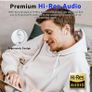 Wireless Earbuds,Bluetooth 5.3 Headphones in Ear with 4 ENC Noise Cancelling Mic-J90White Image 3
