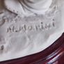 Very Rare Found Capodimonte Figure Girl & Boy Hugging Image 10