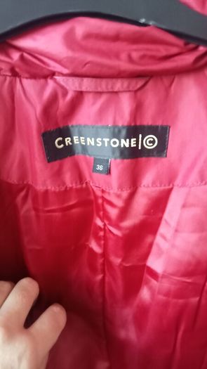 Red Creenstone coat