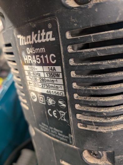 Makita sds max rotary hammer
