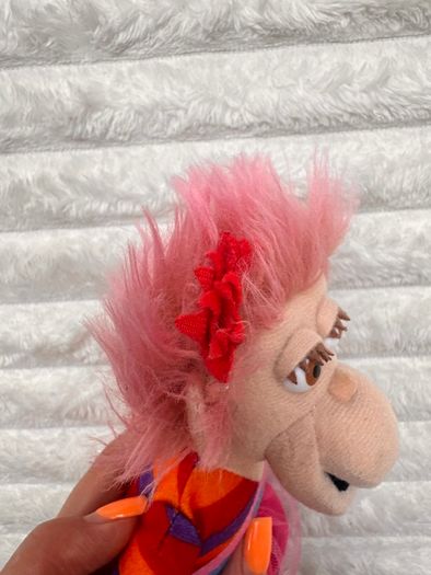 Zingzillas Panzee Soft Plush Cbeebies 2009 Mini approx. 22 cm. Vivid Used Dirty Please see photos