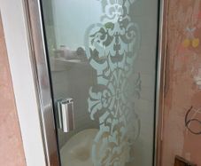 Glass Shower Door (90cm +/-)