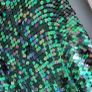 KAREN MILLEN green sequinned knit bolero Sz 4 (Fit 10-16UK) - Rrp 160 (New) Image 7