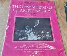Wimbledon - Lawn Tennis Championships Programme - 1972 - Tuesday 4th July - Day 8