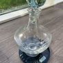 Large Heavy Clear Glass Decanter with Ball Stopper, 31cm 1.4kg Image 4
