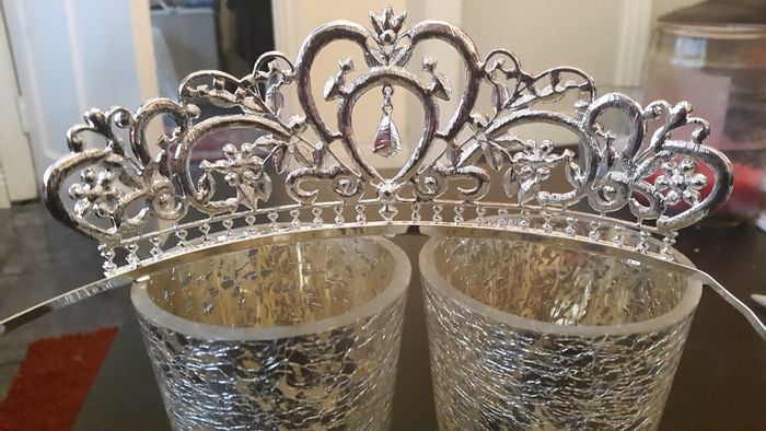 Bride's Designer Crystal Head piece