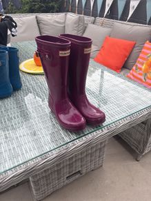 Hunter Welly Boots Girls UK 1 EU33