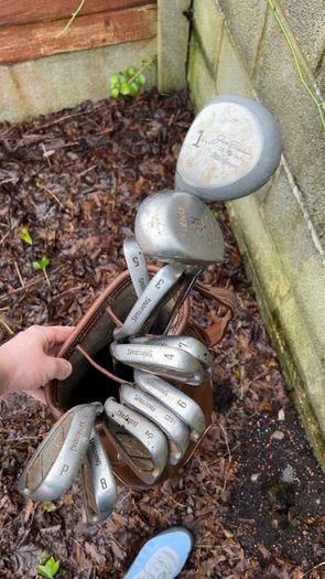Left-Handed Golf Club Starter Set (Needs Putter)