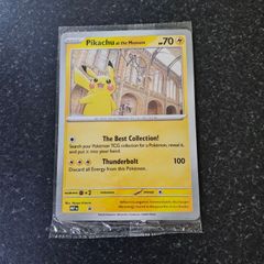 Pikachu at the museum  Black star promo  Sealed