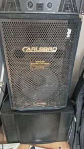 pa speakers and amp