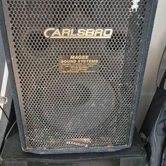 pa speakers and amp