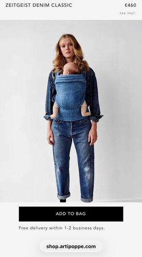 Artipoppe Baby Carrier