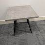 lamp table grey marble effect Image 2