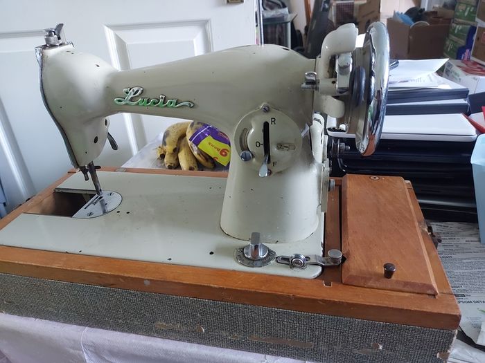 Vintage Lucia Sewing Machine for parts or repair