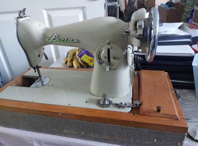 Vintage Lucia Sewing Machine for parts or repair