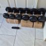 3xbrand new sets of dumbbells, 2x12.5kg, 2x10kg, 2x7.5kg Image 5