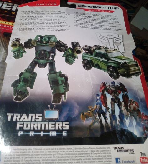 Transformers Sergeant Kup