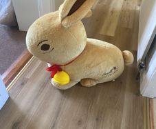 Giant Lindt Bunny Teddy